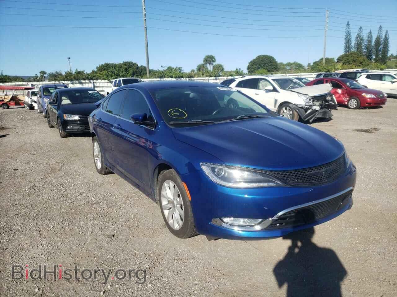 Фотография 1C3CCCCGXFN510130 - CHRYSLER 200 2015