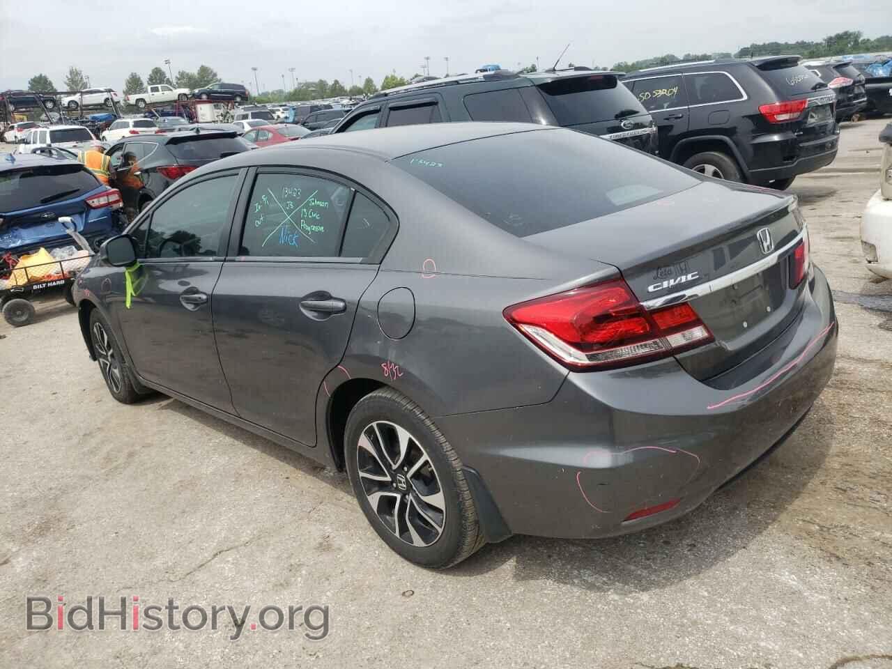 2013 HONDA CIVIC - VIN: 2HGFB2F80DH502135 - Photo 2