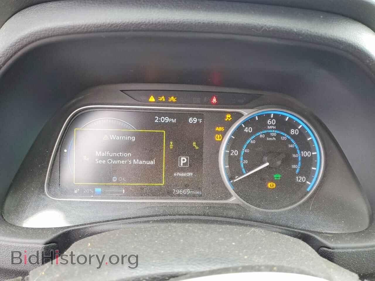 2021 NISSAN LEAF - VIN: 1N4BZ1BVXMC556422 - Photo 9