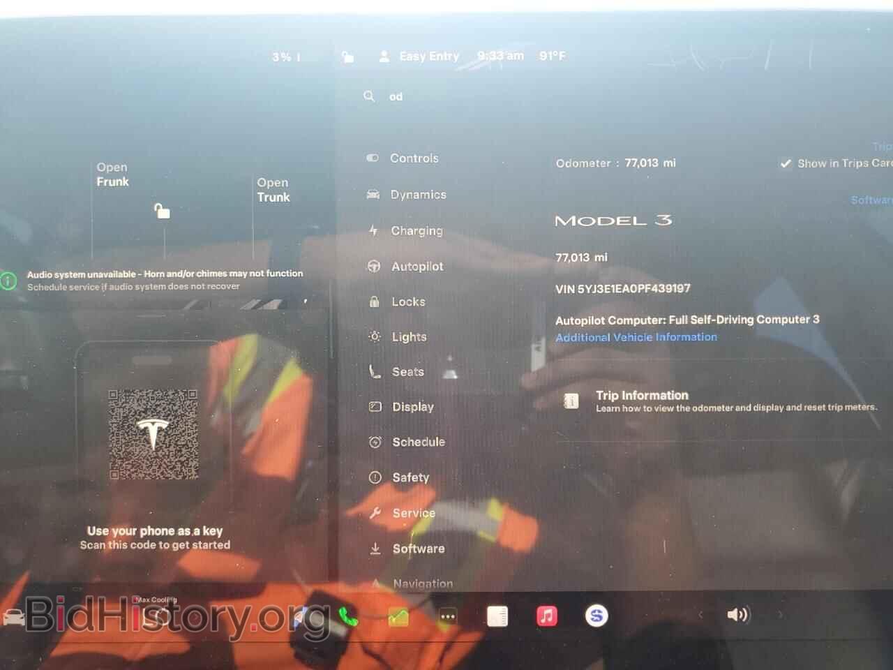 2023 TESLA MODEL 3 - VIN: 5YJ3E1EA0PF439197 - Photo 9