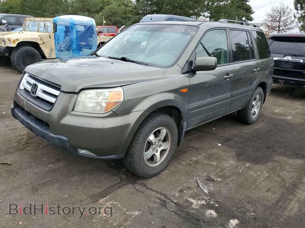 Photo 5FNYF18716B022320 - HONDA PILOT 2006