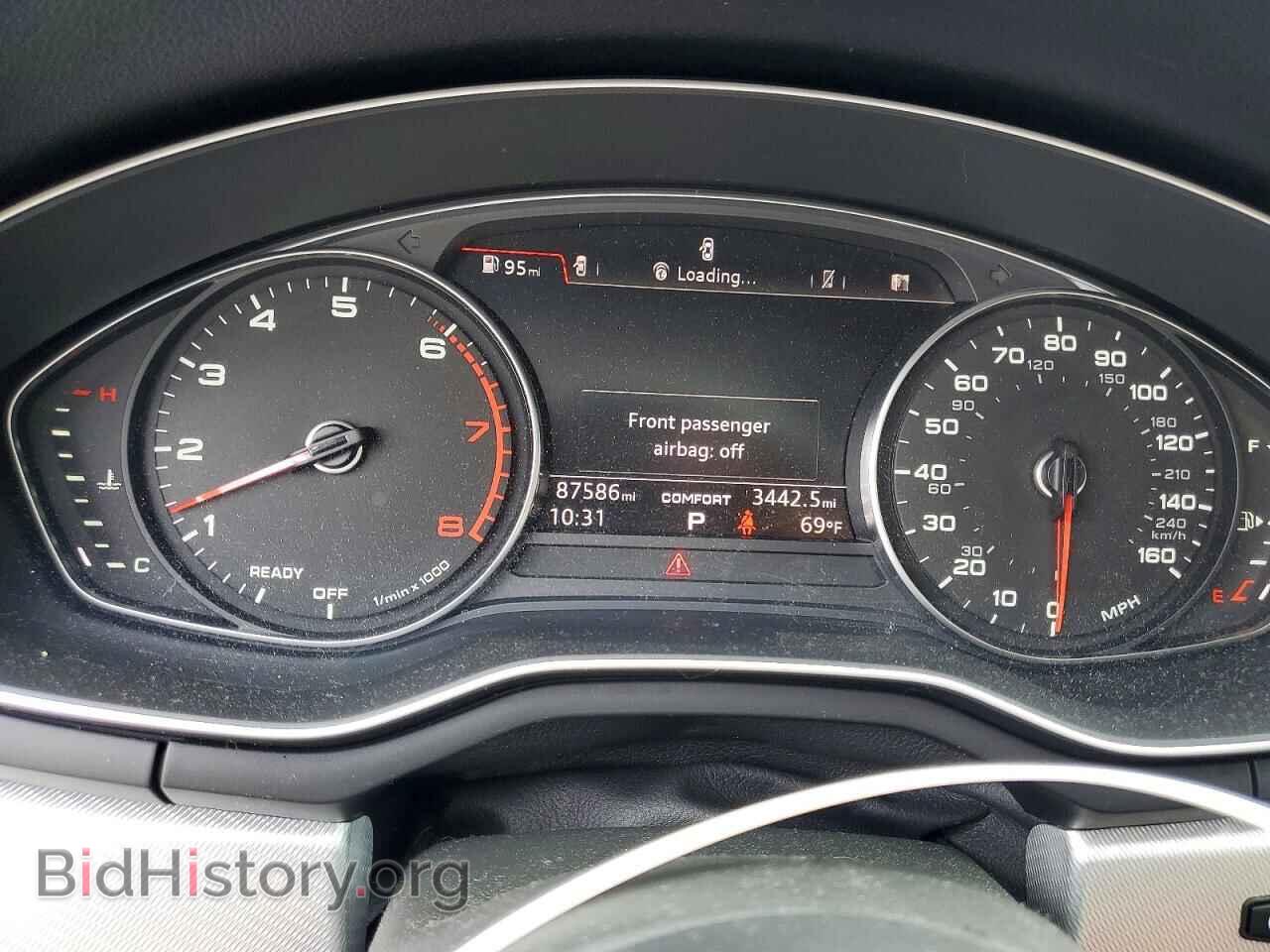2017 AUDI A4 - VIN: WAUANAF49HN002492 - Фото 9