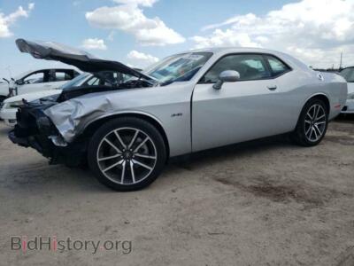 2023 Dodge CHALLENGER, silver — VIN 2C3CDZBT4PH610118, Copart