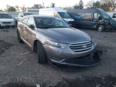 2014 Ford TAURUS Taurus SEL, gray — VIN 1FAHP2E82EG136157, Copart
