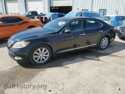 2007 Lexus LS460 LS 460, черный — VIN JTHBL46F075030100, Copart