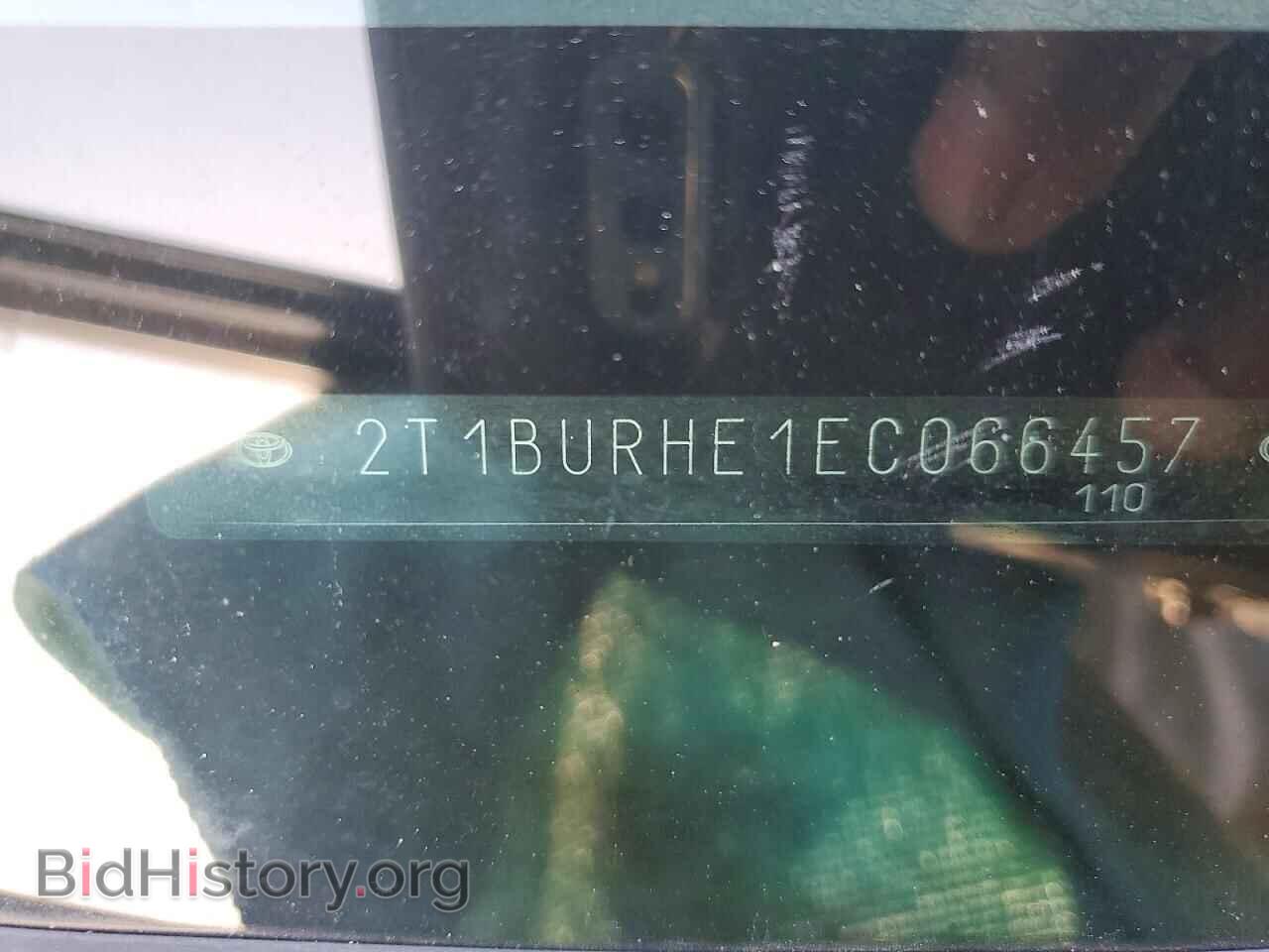 2014 TOYOTA COROLLA - VIN: 2T1BURHE1EC066457 - Фото 12