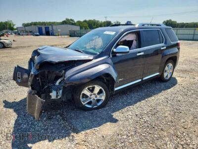2013 GMC TERRAIN Denali, черный — VIN 2GKALYEKXD6139736, Copart