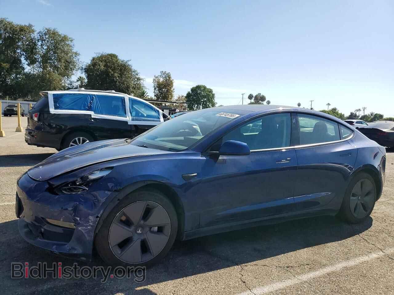 Photo 5YJ3E1EA9NF148470 - TESLA MODEL 3 2022