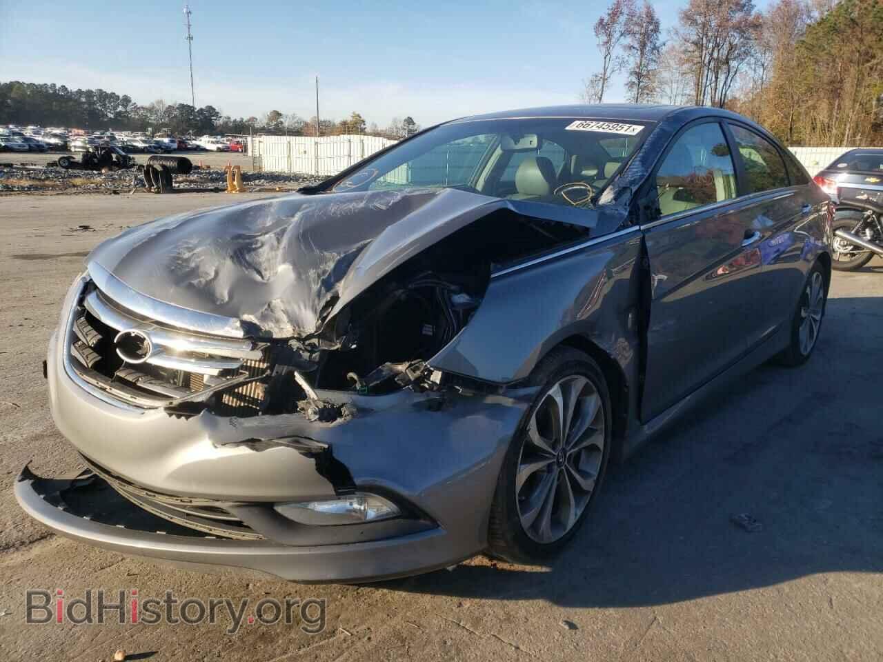 2014 HYUNDAI SONATA - VIN: 5NPEC4ABXEH818270 - Фото 2