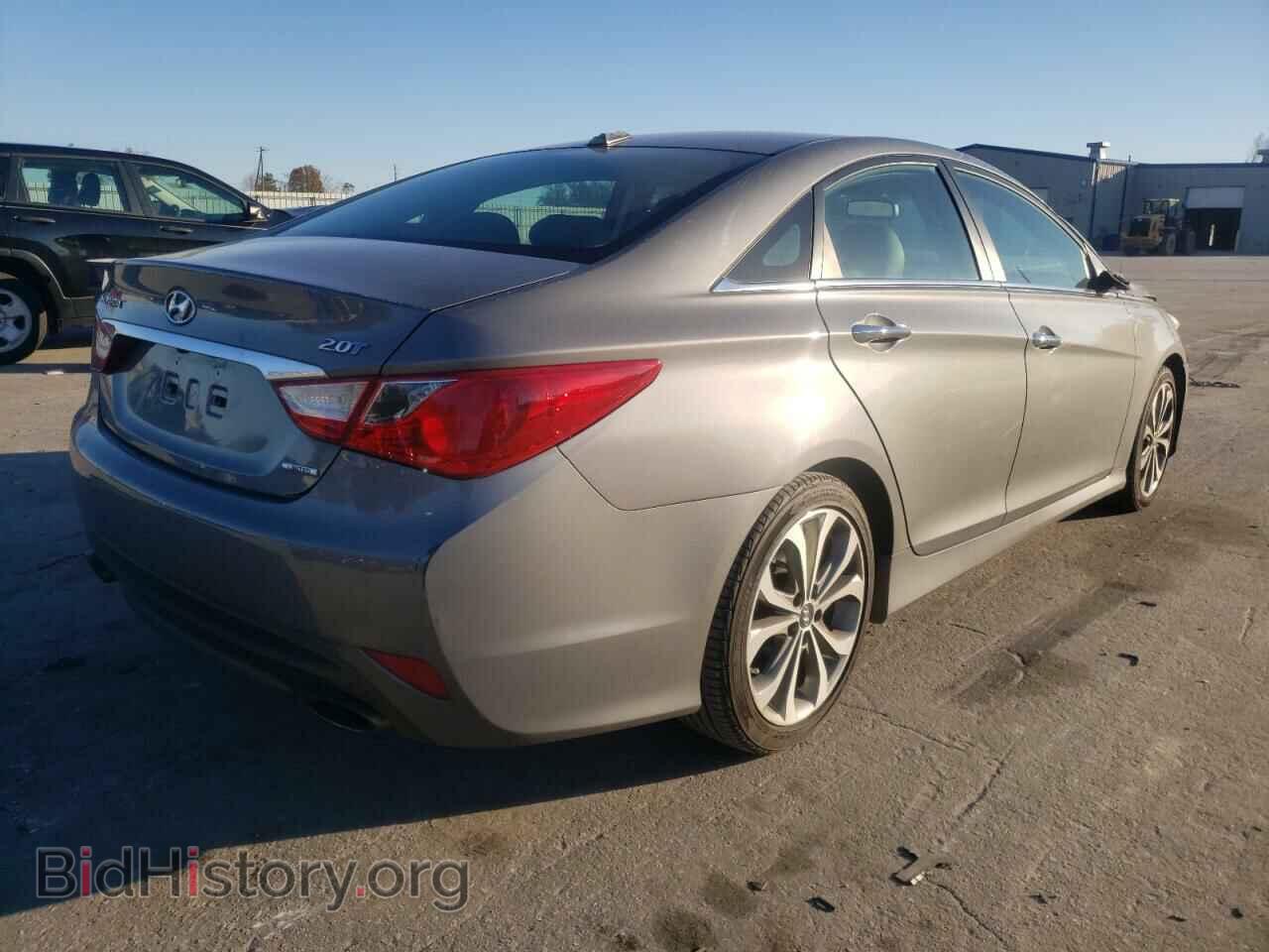 2014 HYUNDAI SONATA - VIN: 5NPEC4ABXEH818270 - Фото 4