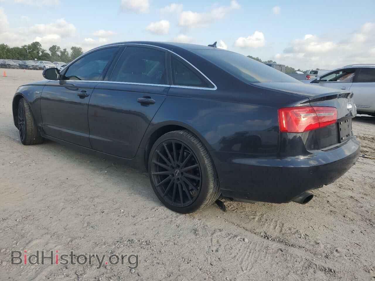 2013 AUDI A6 - VIN: WAUGGAFC4DN129348 - Фото 2