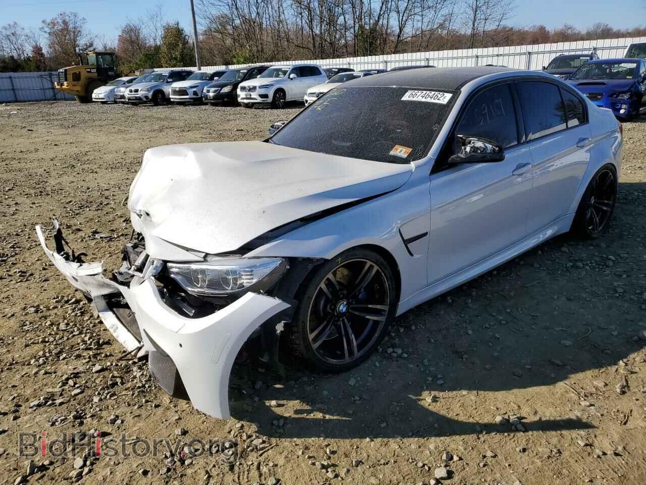 2015 BMW M3 - VIN: WBS3C9C51FP805191 - Фото 2
