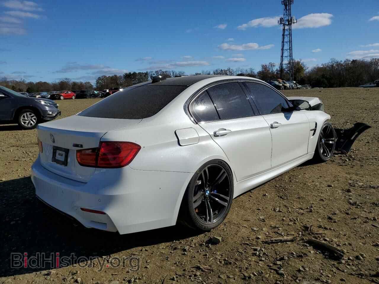 2015 BMW M3 - VIN: WBS3C9C51FP805191 - Фото 4