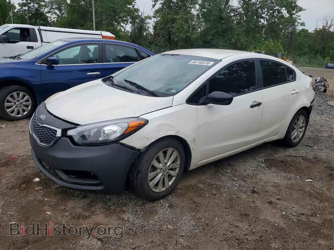 Photo KNAFX4A67G5559412 - KIA FORTE 2016