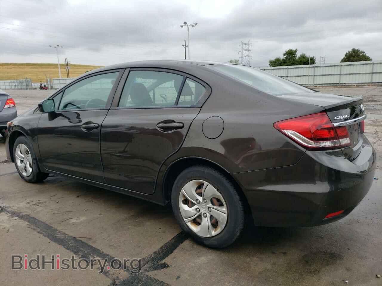 2014 HONDA CIVIC - VIN: 2HGFB2F57EH521336 - Фото 2