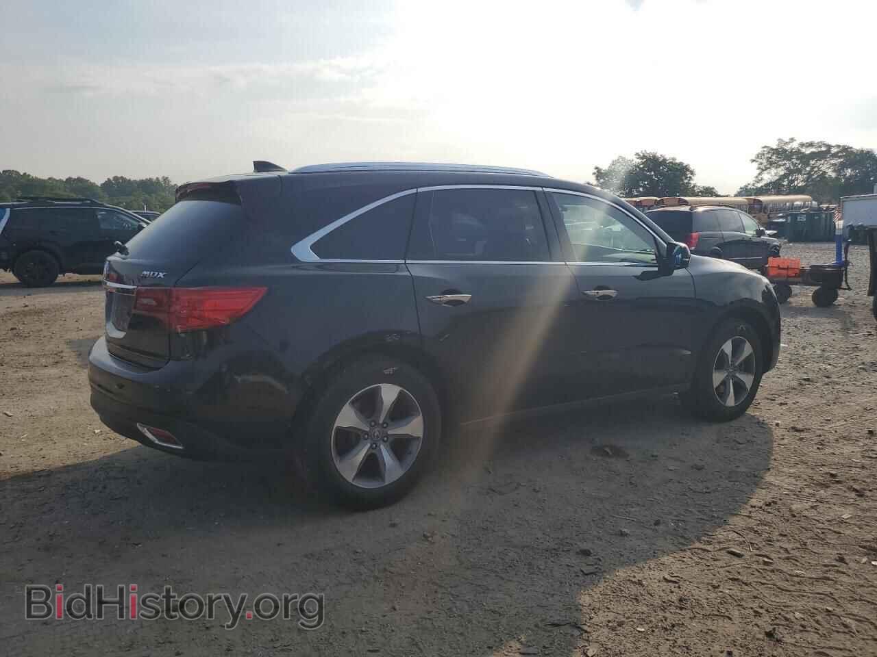 2014 ACURA MDX - VIN: 5FRYD3H21EB004810 - Фото 3