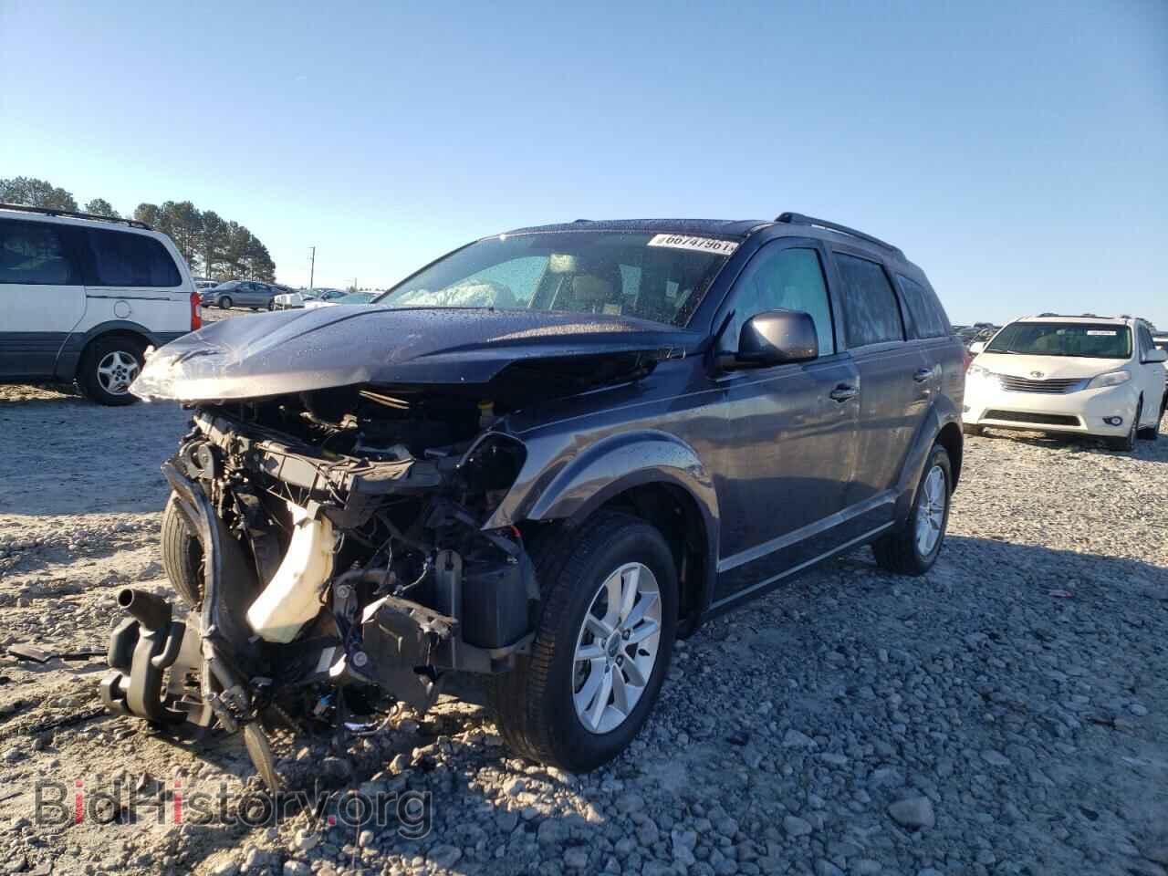 2016 DODGE JOURNEY - VIN: 3C4PDCBB0GT212767 - Фото 2
