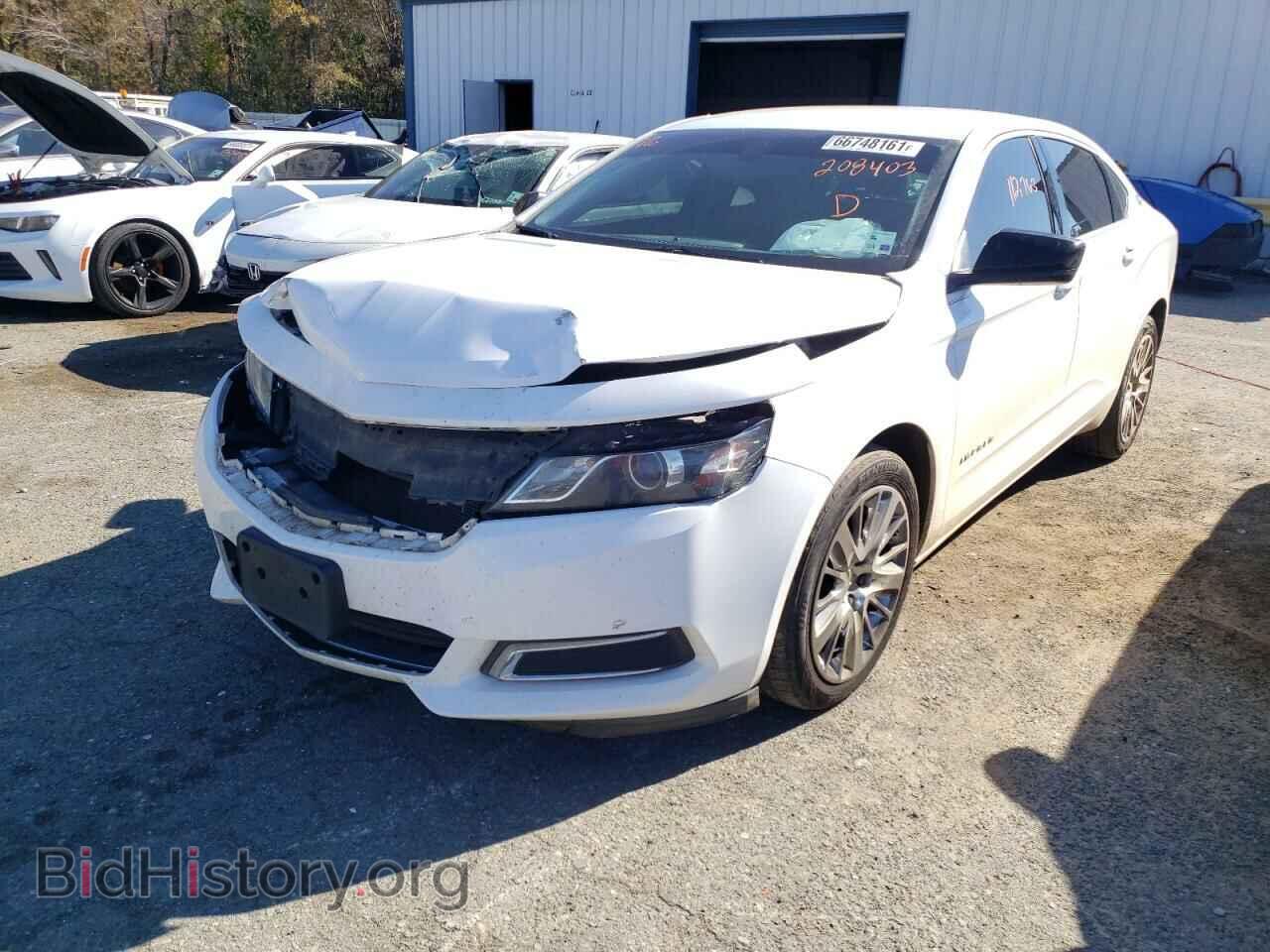 2016 CHEVROLET IMPALA - VIN: 2G11X5SA3G9208403 - Фото 2