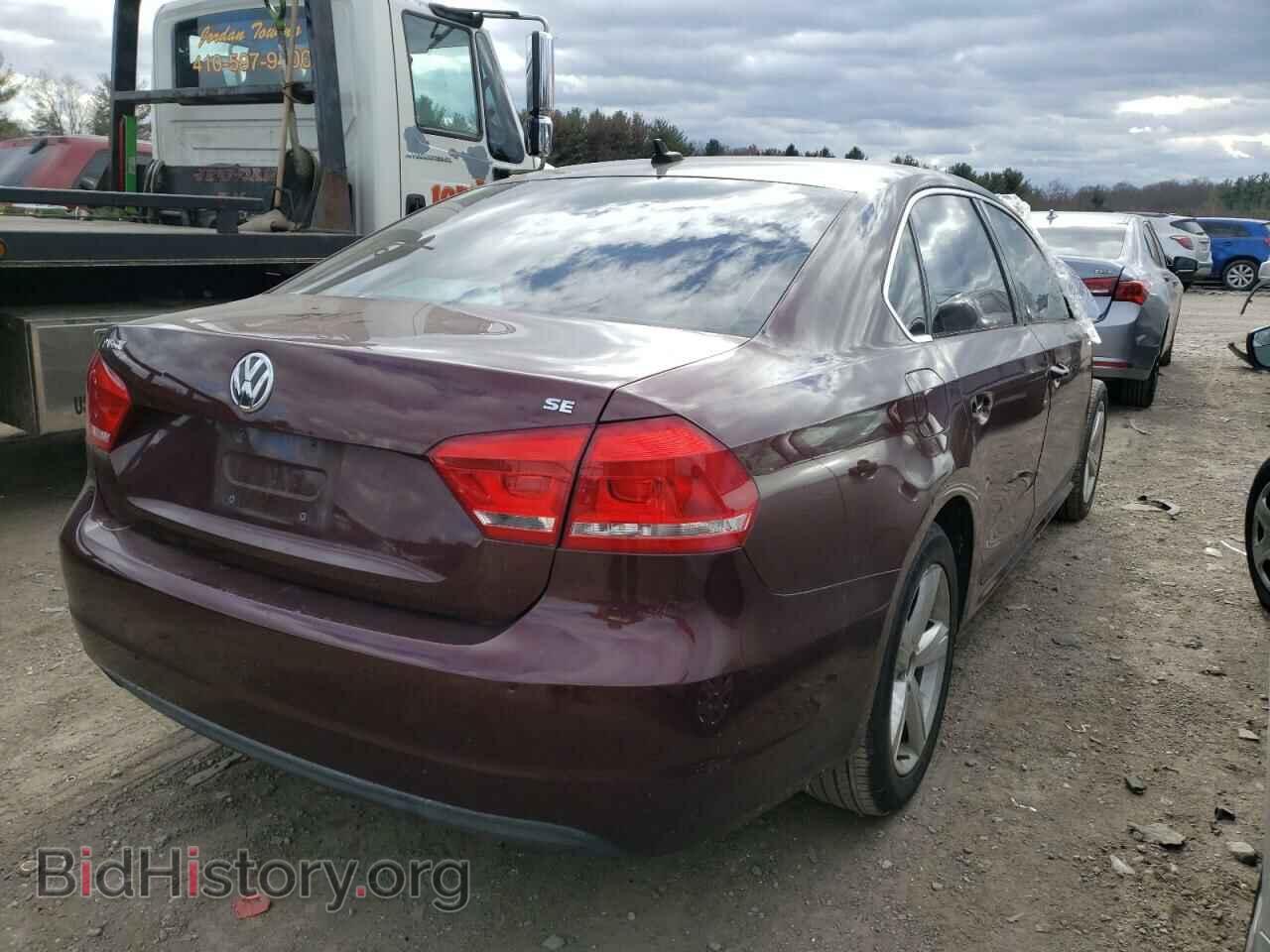 2012 VOLKSWAGEN PASSAT - VIN: 1VWBP7A39CC087399 - Фото 4
