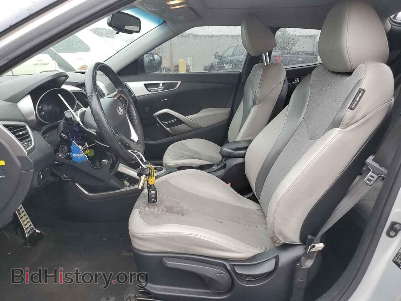 2012 HYUNDAI VELOSTER - VIN: KMHTC6AD3CU060016 - Фото 7