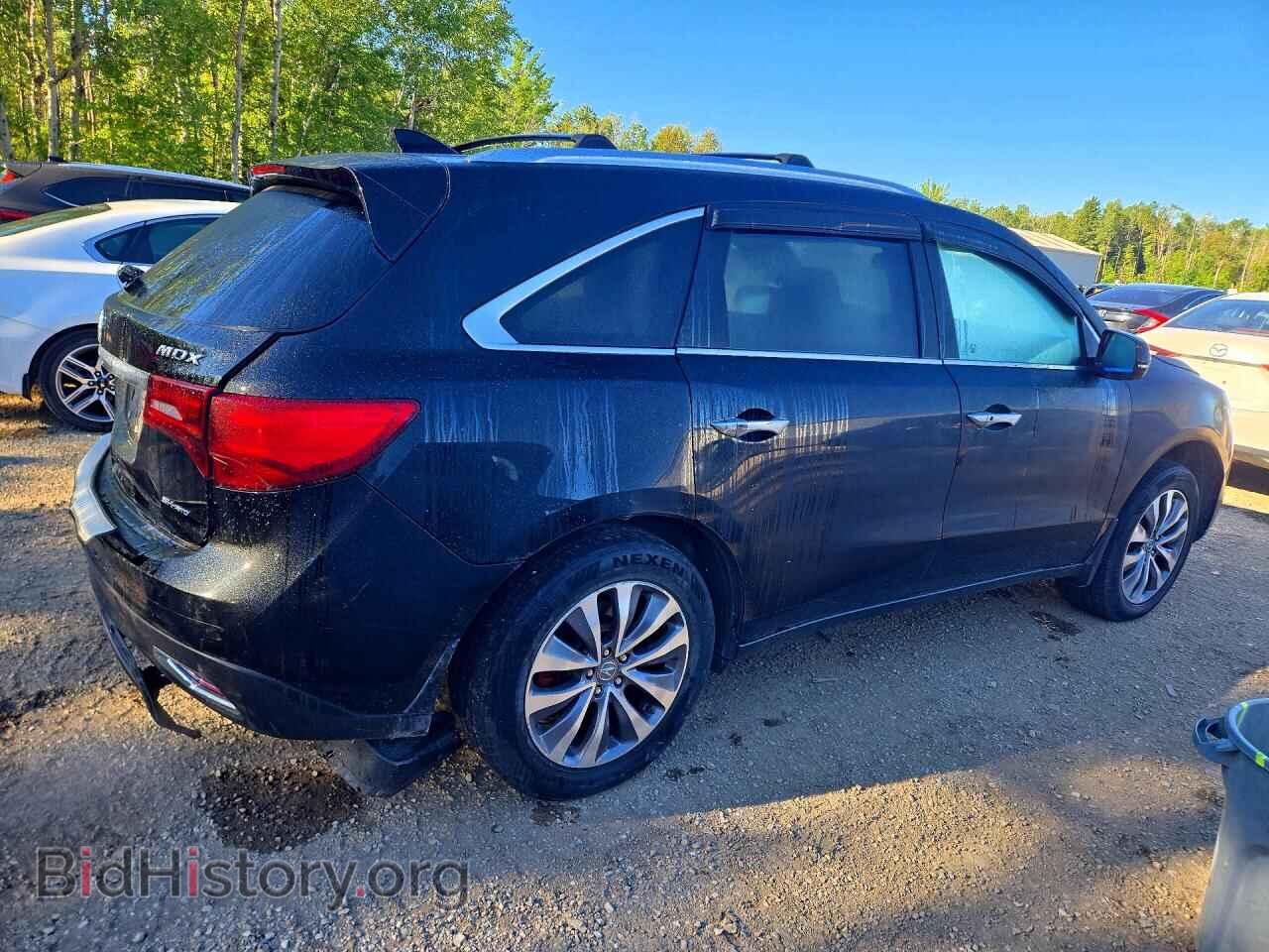 2014 ACURA MDX - VIN: 5FRYD4H41EB506028 - Фото 3
