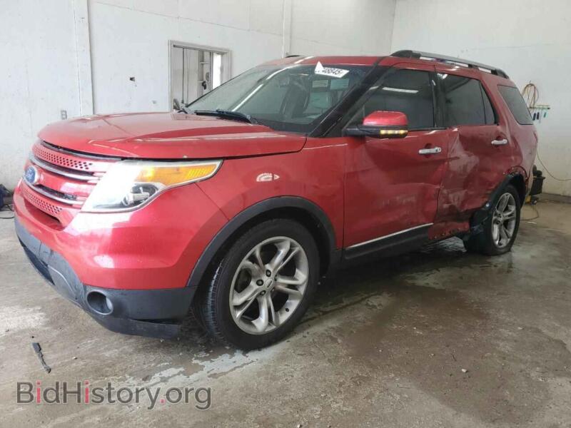 2012 Ford EXPLORER Limited (VIN 1FMHK8F89CGA98753) — фото 1 из 16, Copart, повреждение: бок