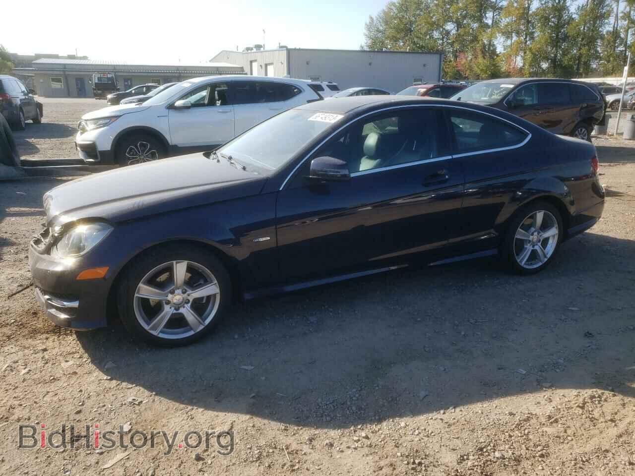 Photo WDDGJ4HBXCF730658 - MERCEDES-BENZ C-CLASS 2012