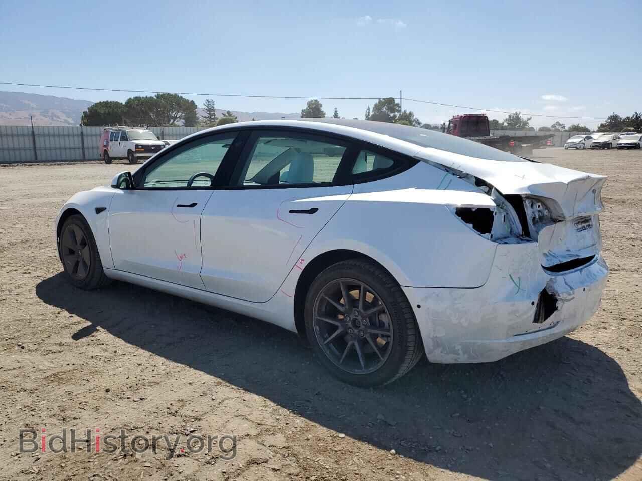 2022 TESLA MODEL 3 - VIN: 5YJ3E1EA4NF352108 - Фото 2