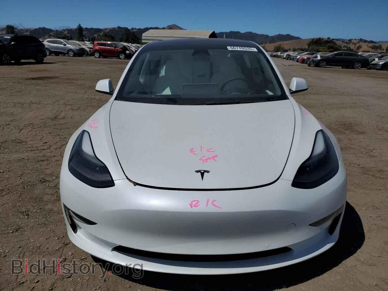 2022 TESLA MODEL 3 - VIN: 5YJ3E1EA4NF352108 - Фото 5