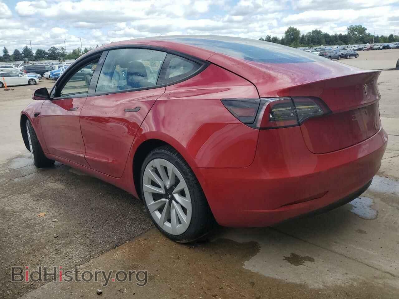 2022 TESLA MODEL 3 - VIN: 5YJ3E1EA3NF290376 - Фото 2