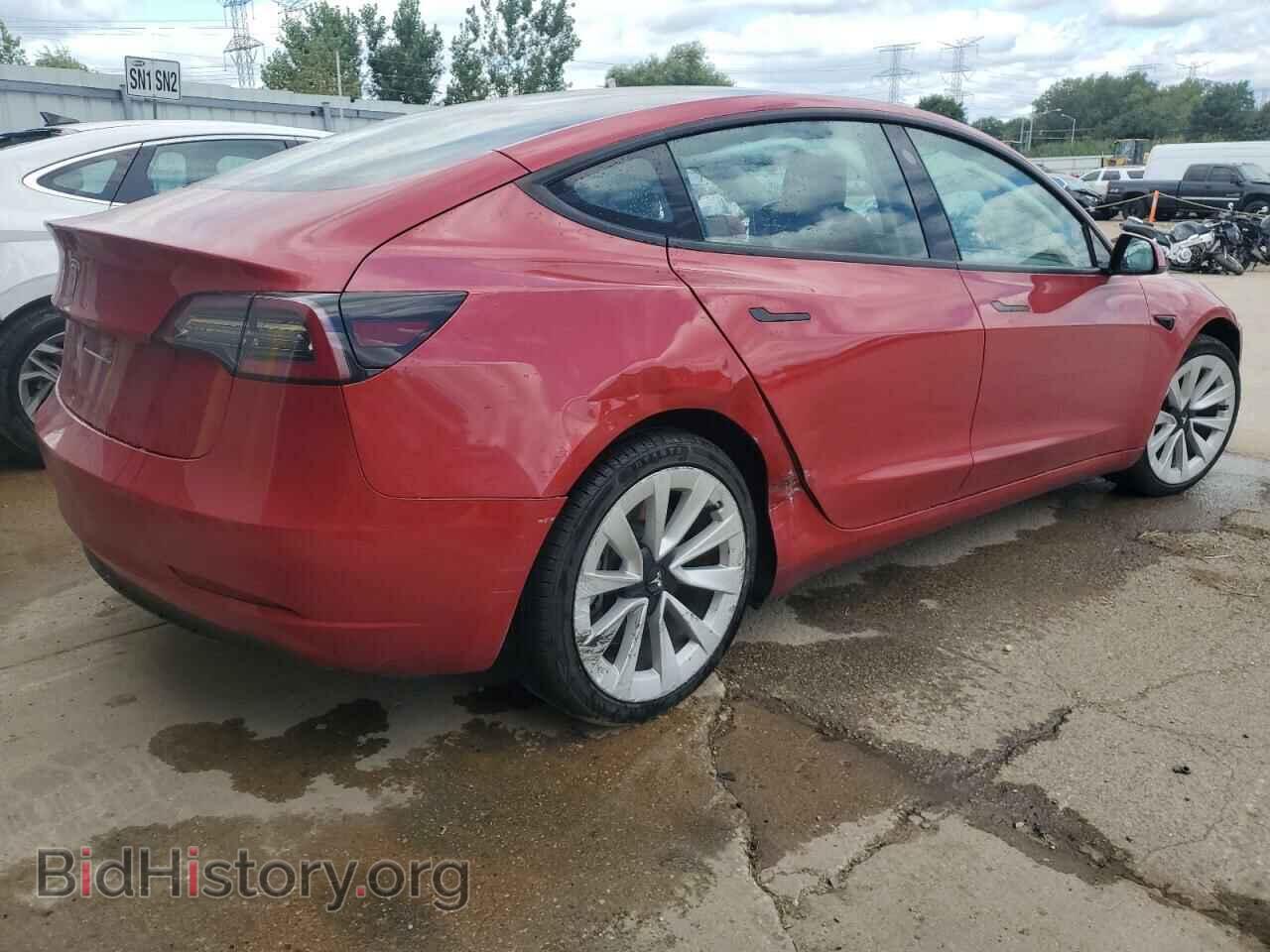 2022 TESLA MODEL 3 - VIN: 5YJ3E1EA3NF290376 - Фото 3