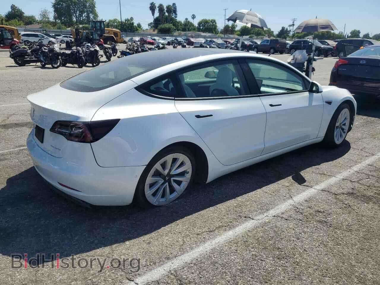 2022 TESLA MODEL 3 - VIN: 5YJ3E1EB7NF299672 - Photo 3