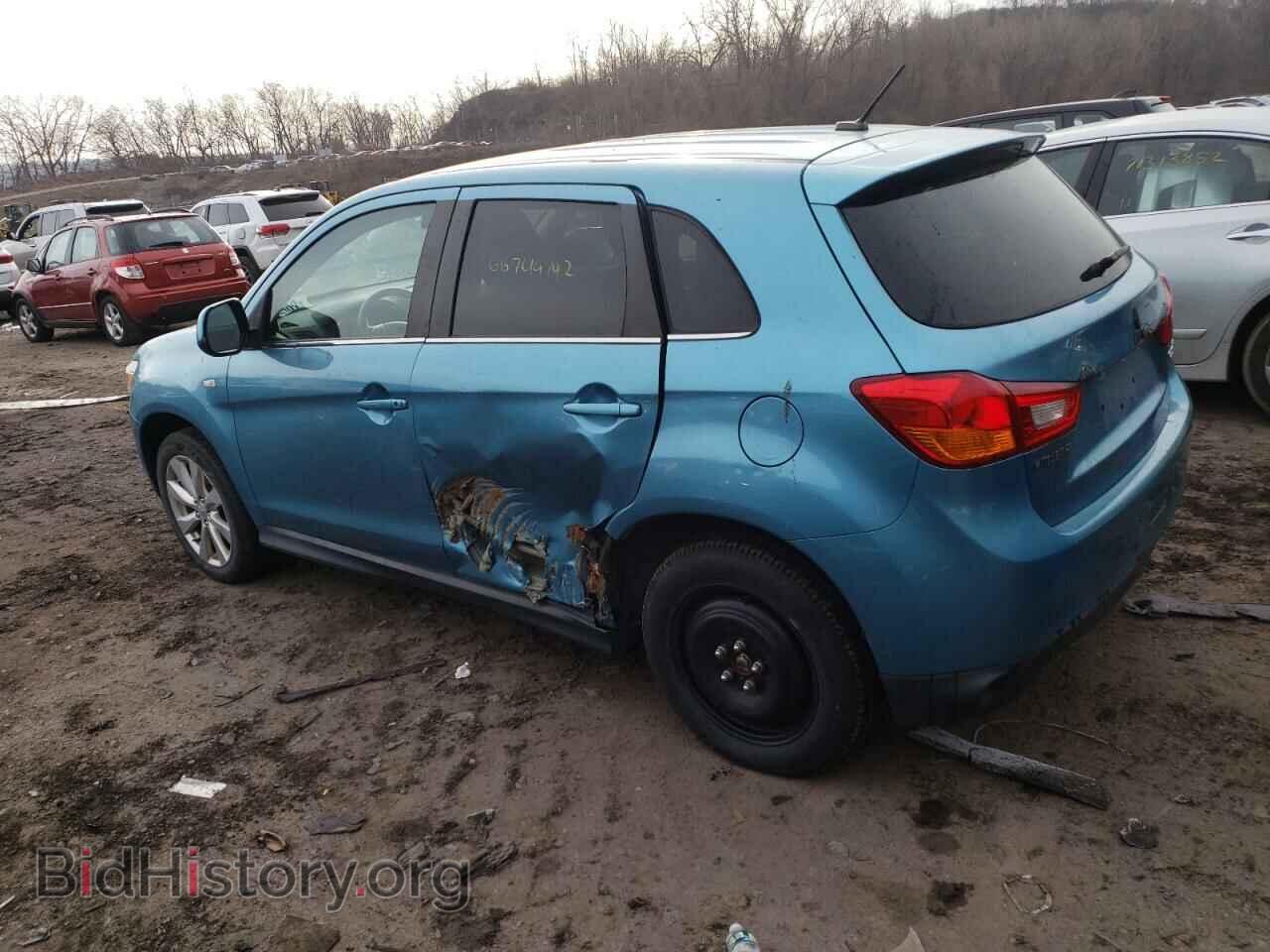 2013 MITSUBISHI OUTLANDER - VIN: 4A4AR4AU0DE002528 - Фото 2