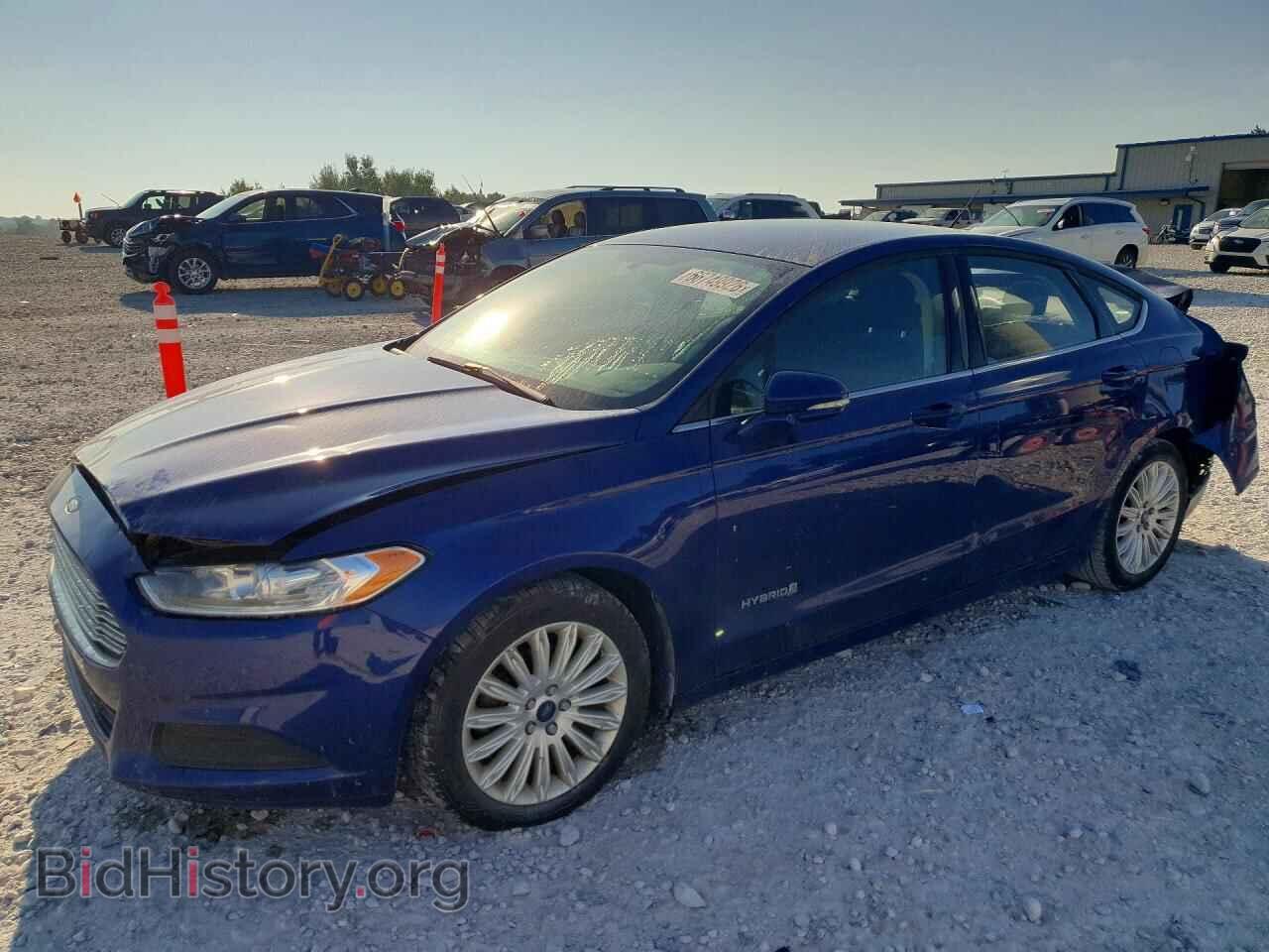Photo 3FA6P0LU7GR123833 - FORD FUSION 2016