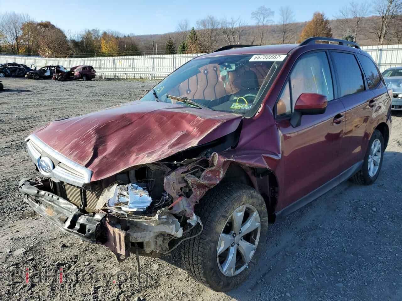 2014 SUBARU FORESTER - VIN: JF2SJAEC3EH529533 - Фото 2