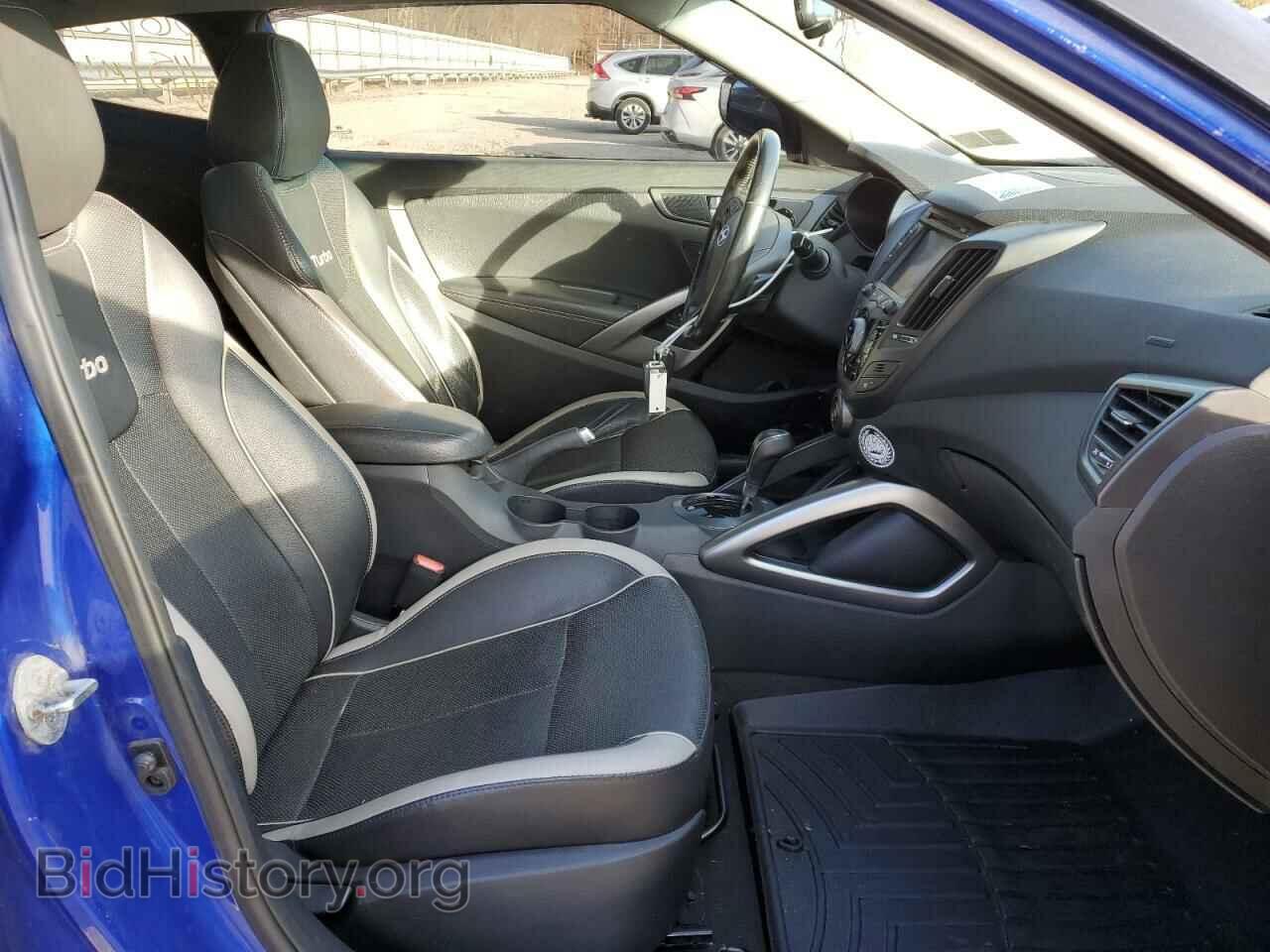 2014 HYUNDAI VELOSTER - VIN: KMHTC6AEXEU201692 - Фото 5