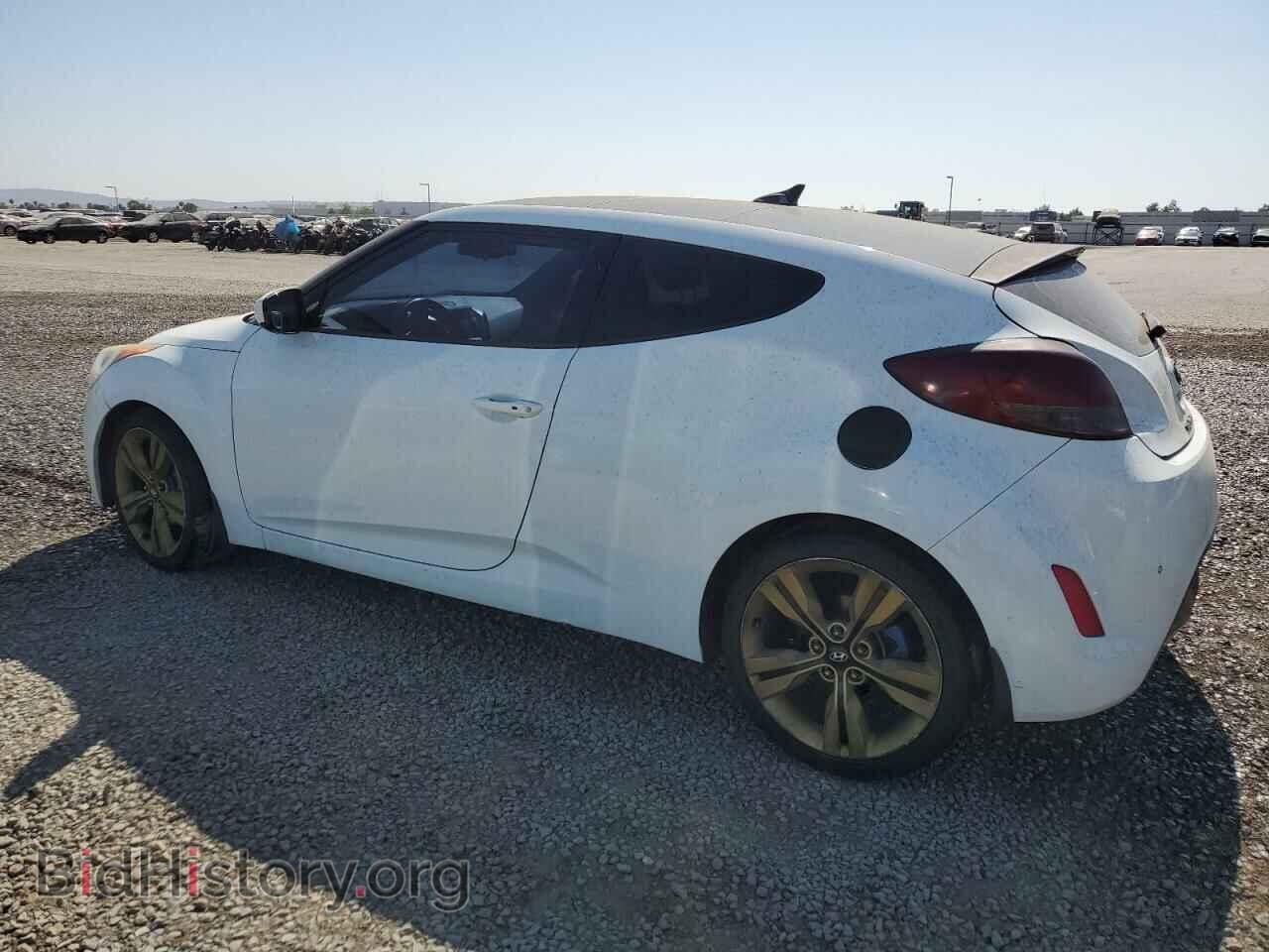 2012 HYUNDAI VELOSTER - VIN: KMHTC6AD6CU079966 - Фото 2