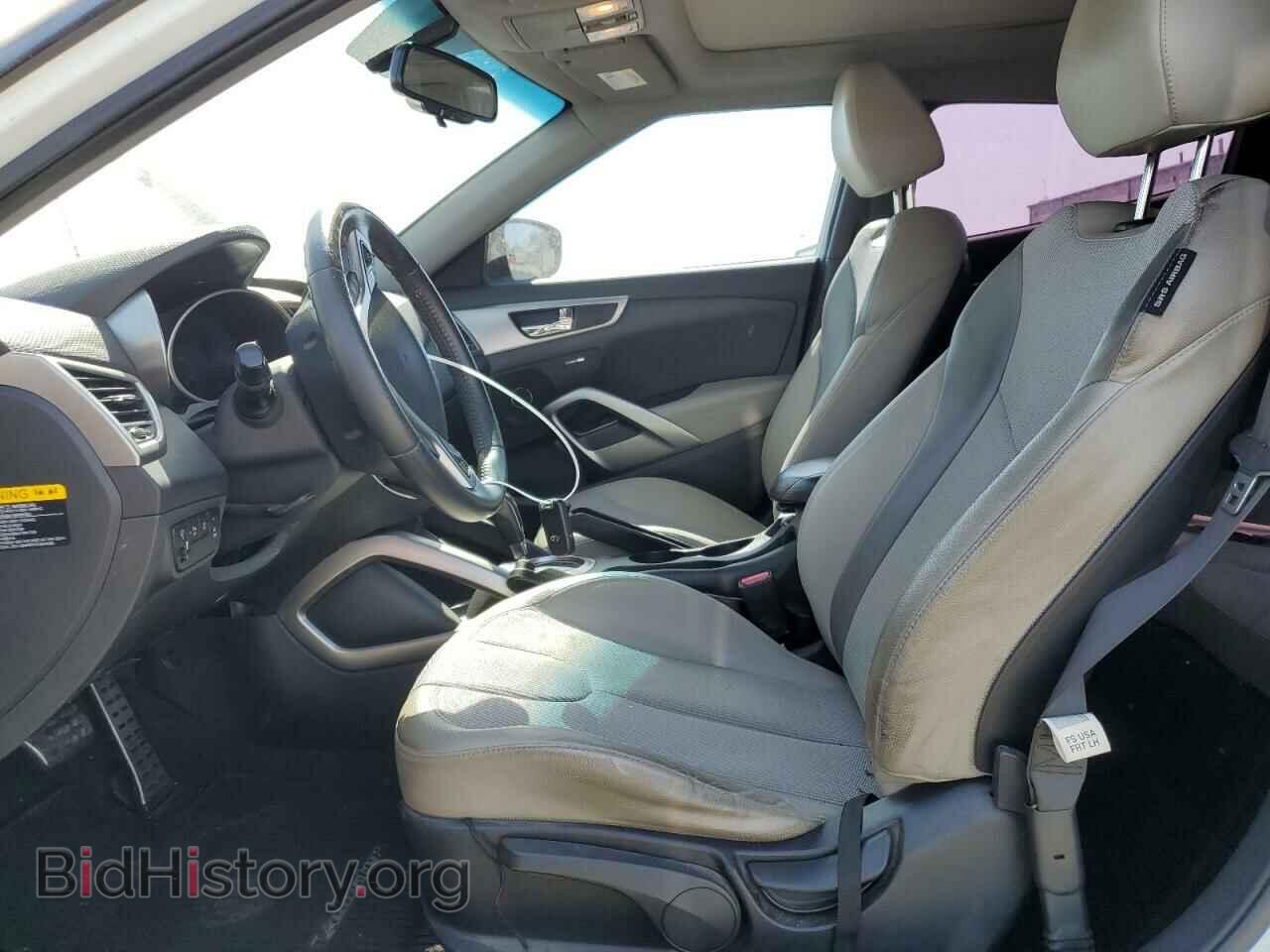 2012 HYUNDAI VELOSTER - VIN: KMHTC6AD6CU079966 - Фото 7