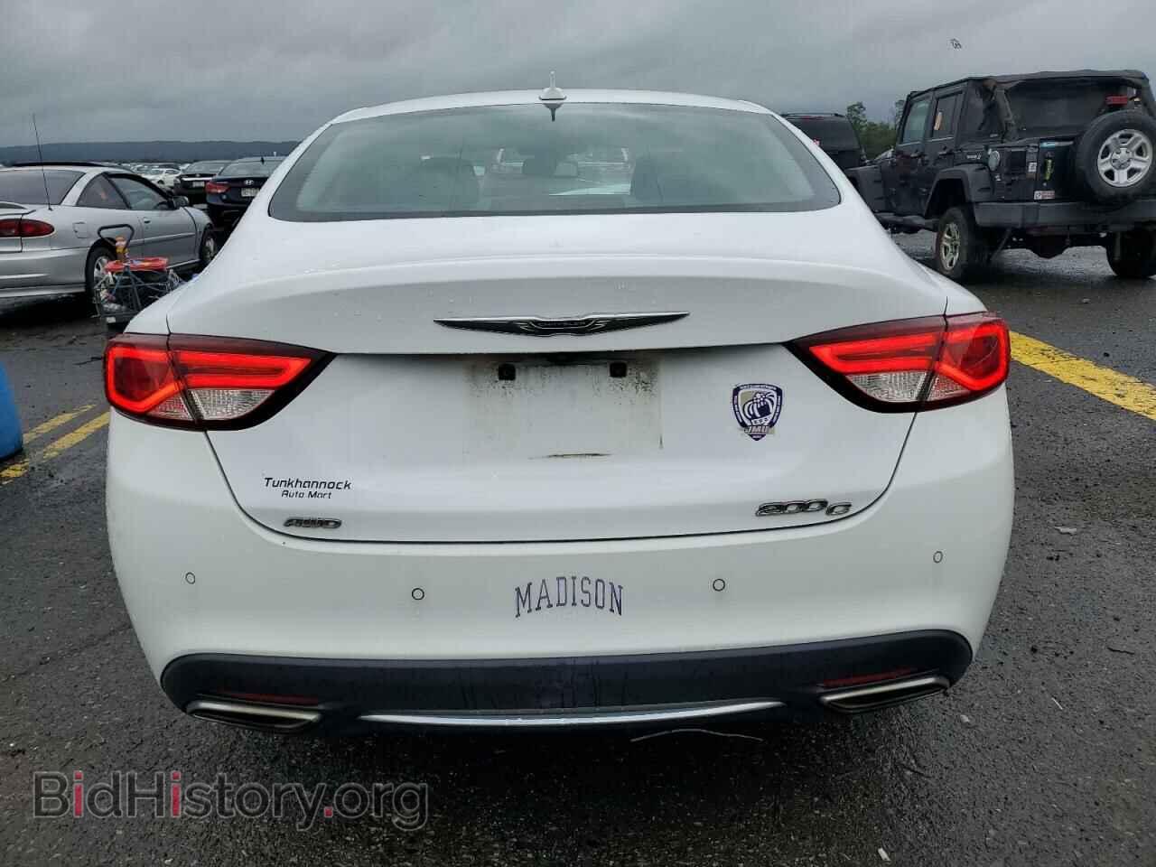 2016 CHRYSLER 200 - VIN: 1C3CCCEGXGN122720 - Фото 6