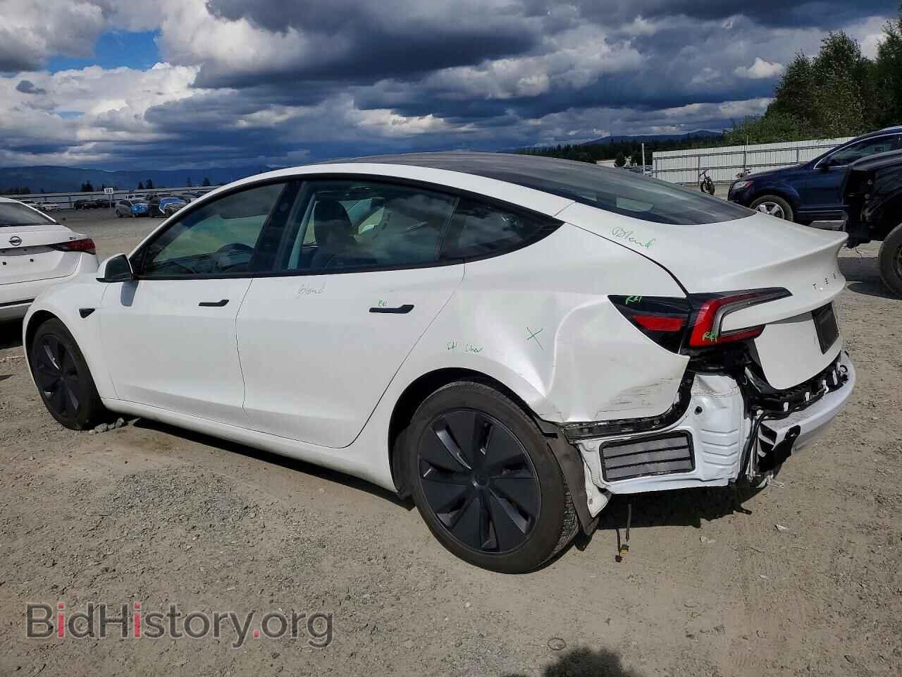 2024 TESLA MODEL 3 - VIN: 5YJ3E1EB5RF770224 - Фото 2