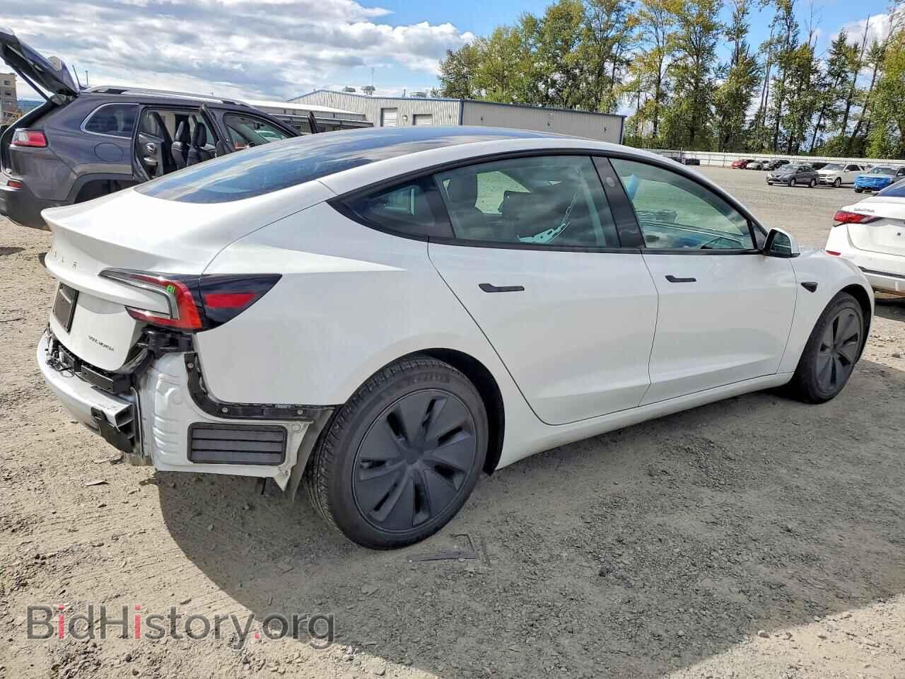 2024 TESLA MODEL 3 - VIN: 5YJ3E1EB5RF770224 - Фото 3