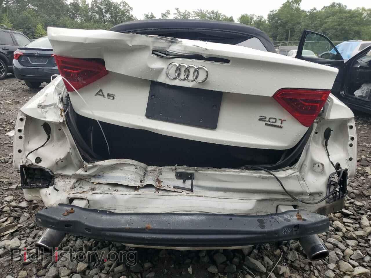 2013 AUDI A5 - VIN: WAULFAFH2DN007357 - Фото 6