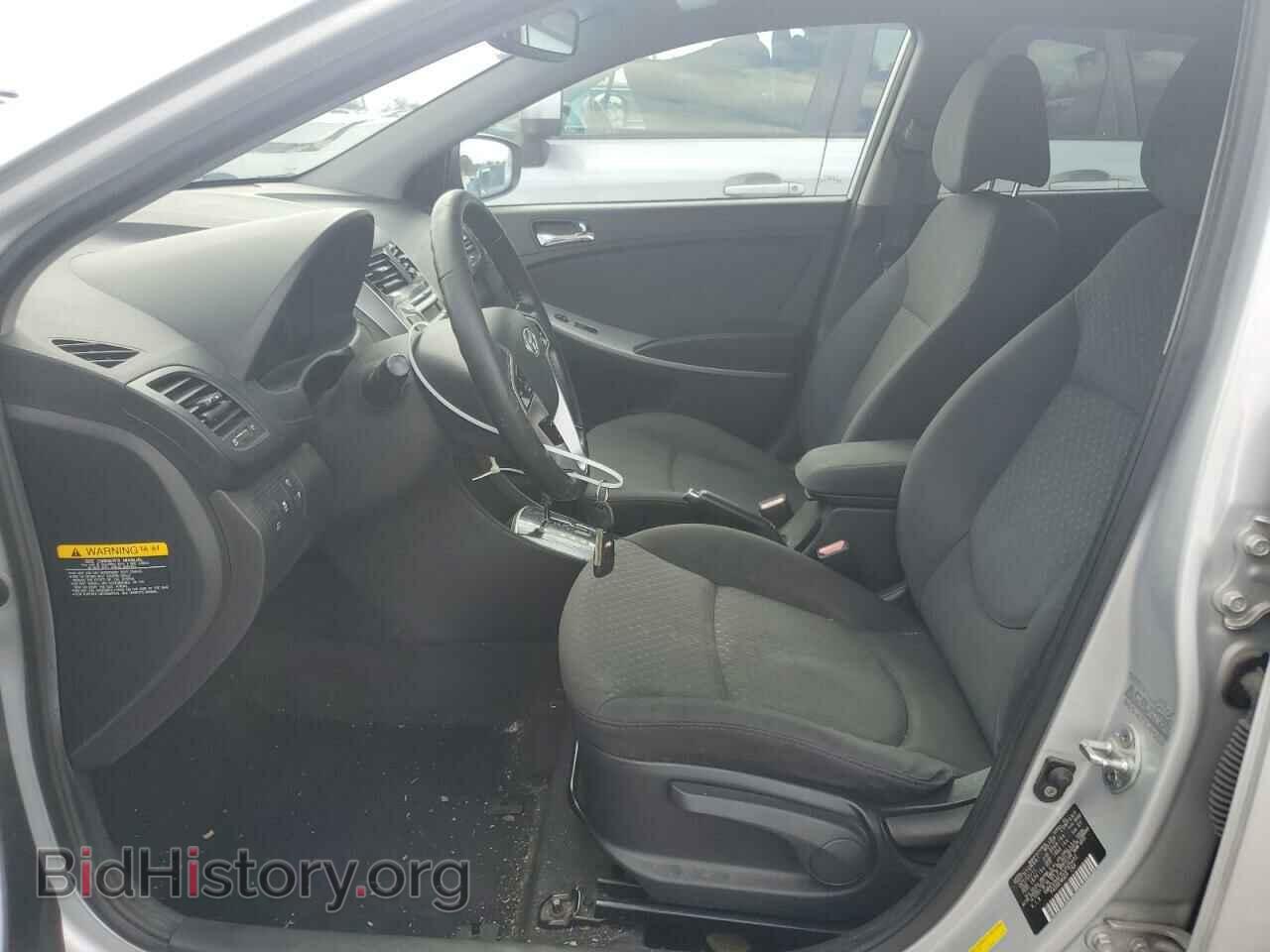 2012 HYUNDAI ACCENT - VIN: KMHCU5AEXCU025442 - Фото 7