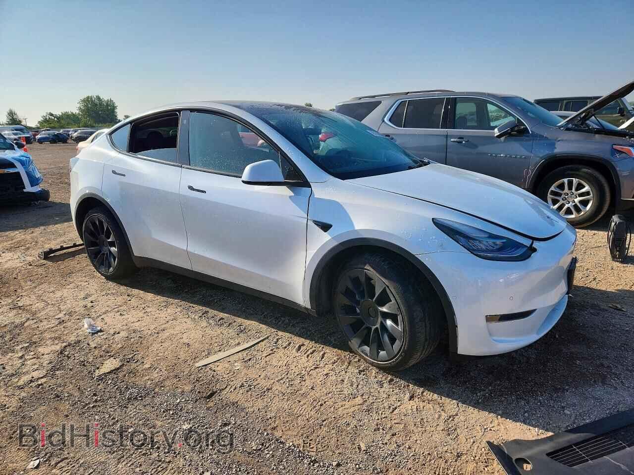 2022 TESLA MODEL Y - VIN: 7SAYGDEE4NA018570 - Photo 4