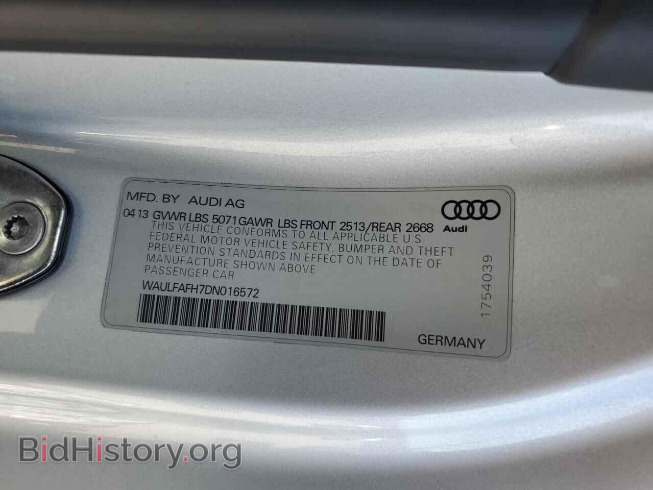 2013 AUDI A5 - VIN: WAULFAFH7DN016572 - Photo 13