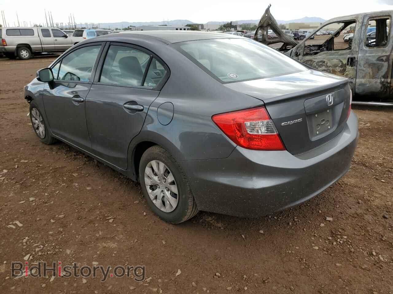 2012 HONDA CIVIC - VIN: 2HGFB2F51CH611174 - Фото 3