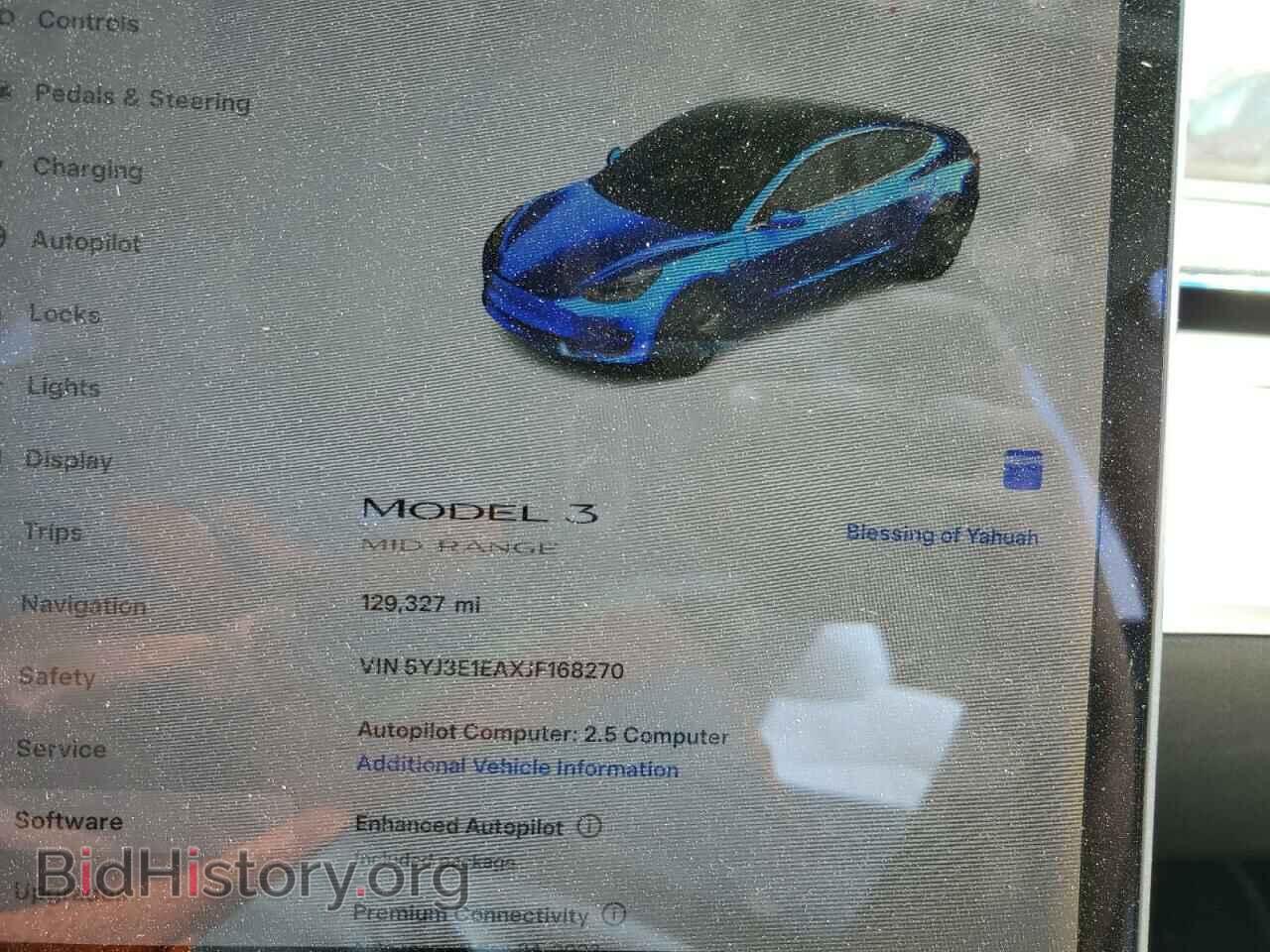 2018 TESLA MODEL 3 - VIN: 5YJ3E1EAXJF168270 - Фото 9