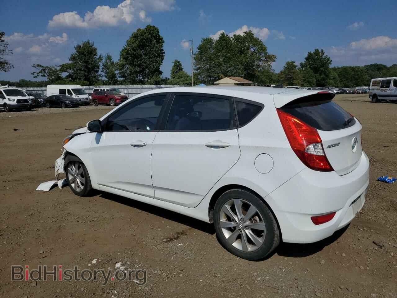 2014 HYUNDAI ACCENT - VIN: KMHCU5AE2EU165875 - Фото 2