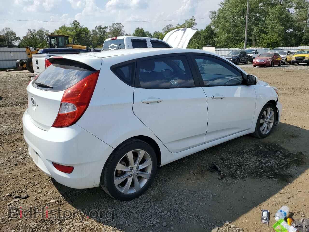 2014 HYUNDAI ACCENT - VIN: KMHCU5AE2EU165875 - Фото 3