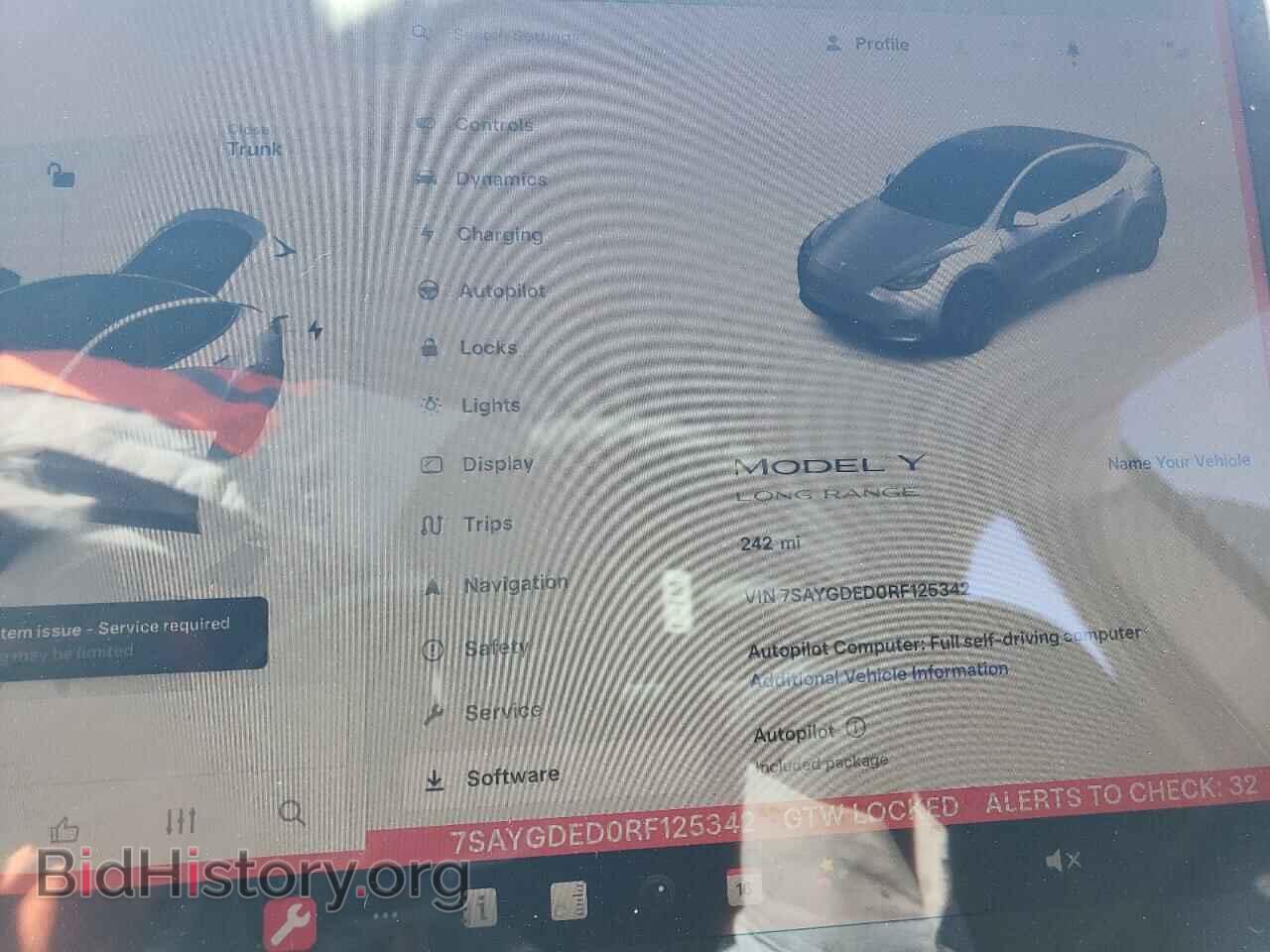 2024 TESLA MODEL Y - VIN: 7SAYGDED0RF125342 - Фото 9